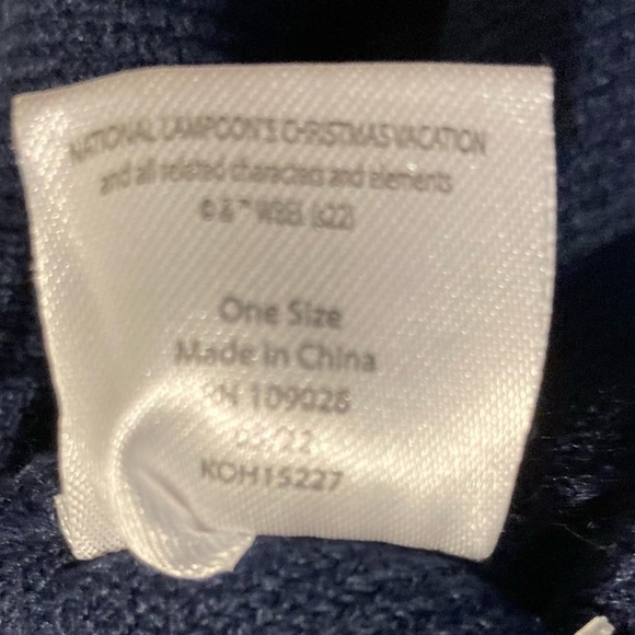 National Lampoon’s Christmas Vacation Griswold Family Knit Hat New with Tags - Picture 8 of 10